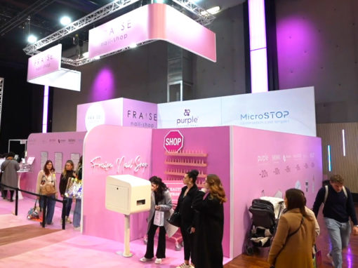 Design de Stand – Fraise Nail Shop