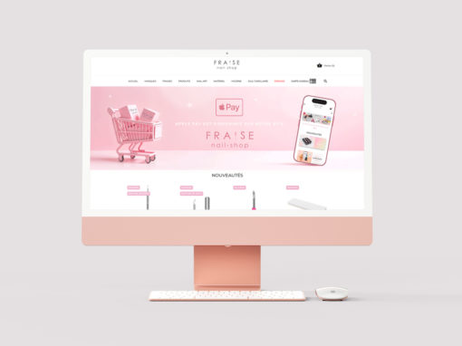 Fraise Nail Shop – Bannières Site